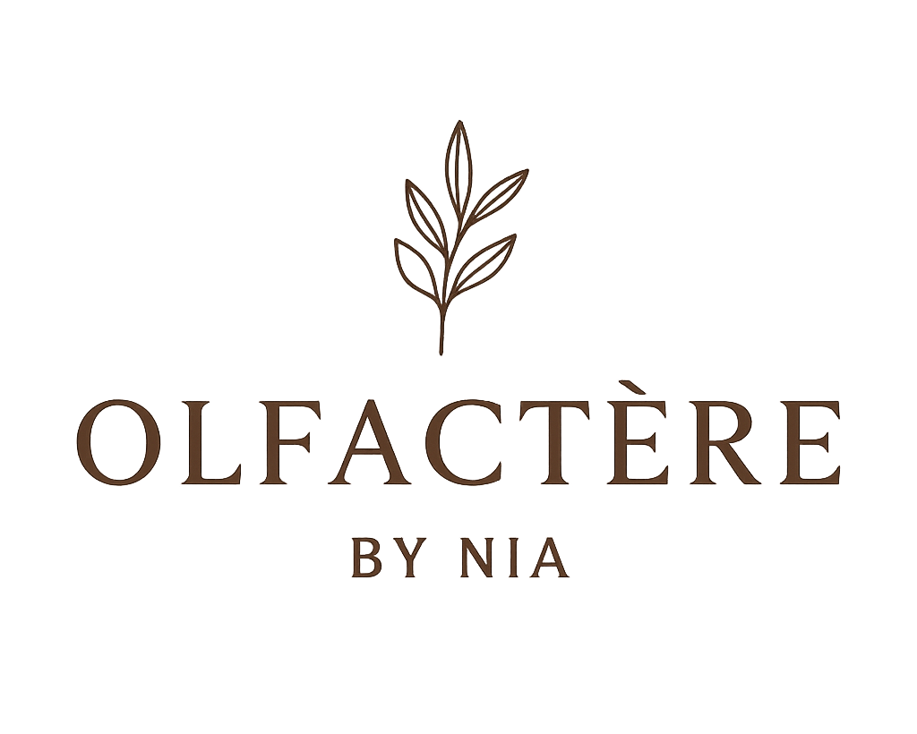 Olfactère by Nia brand mark